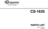 Thumbnail Kyocera Copystar SC-1635 Parts manual Thumbnail Kyocera Copystar SC-1635 Parts manual