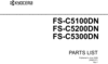 Thumbnail Kyocera FS-C5100DN/FS-C5200DN/FS-C5300DN Parts Manual Thumbnail Kyocera FS-C5100DN/FS-C5200DN/FS-C5300DN Parts Manual