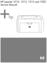 Thumbnail HP Laserjet 1010, 1012, 1015, 1020 service manual Thumbnail HP Laserjet 1010, 1012, 1015, 1020 service manual