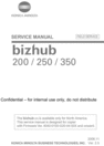 Thumbnail Konica-Minolta Bizhub 200/250/350 Service Manual Thumbnail Konica-Minolta Bizhub 200/250/350 Service Manual