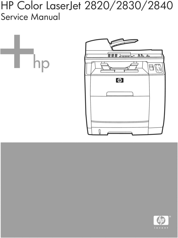 Product picture HP Color Laserjet 2820/2830/2840